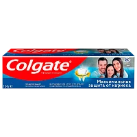 Зубная паста COLGATE Максимальная Защита от кариеса Свежая мята 150мл (1/72)