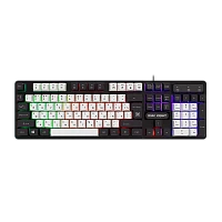 Клавиатура проводная Defender GK-077 DARK KNIGHT игровая USB 1.5м черный (1/20)
