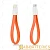 Кабель Smartbuy iK-502m USB (m)-Lightning (m) 0.2м 2.1A силикон оранжевый (1/500)