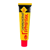 Герметик Новбытхим 40мл силиконовый водонепроницаемый черный (1/20)