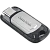 Флеш-накопитель SanDisk ULTRA CZ450 64GB USB3.1 Type-C (m) пластик серый