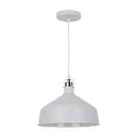 Светильник потолочный Camelion PL-425L Amsterdam 60W 230V E27 IP20 1000мм хром белый (1/4)