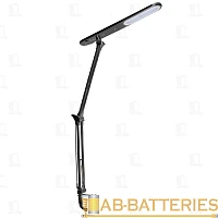 Светильник настольный Camelion KD-785 5W 230V 48LED струбцина черный (1/24)