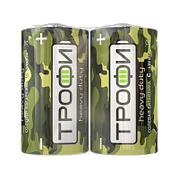 Батарейка Трофи Classic R14 C Shrink 2 Heavy Duty 1.5V (2/12/600/9600)