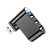 USB-Хаб Borofone DH3 4USB USB (m) черный (1/26/156)