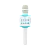 Микрофон HOCO BK5 динамический 72 дБ bluetooth 5.0 microSD голубой (1/30)