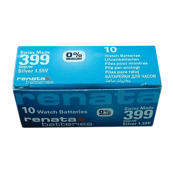 Батарейка Renata 399 (SR927W) Silver Oxide 1.55V (1/10/100)