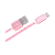 Кабель HOCO X2 USB (m)-microUSB (m) 1.0м 2.1A нейлон розовое золото (1/30/300)