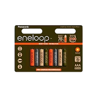 Аккумулятор предзаряженный RTU Panasonic HR03 AAA BL8 NI-MH eneloop Colors 750mAh (8/80/320)