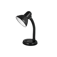 Светильник настольный Ultraflash UF-301P 60W 230V E27 на основании черный (1/32)