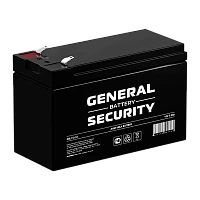 Аккумулятор свинцово-кислотный GENERAL SECURITY GSL7.2-12 F2 12V 7.2Ah
