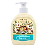 Жидкое мыло для рук Невская косметика бархатное 300мл (1/24)