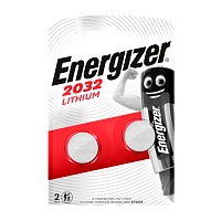 Батарейка Energizer CR2032 BL2 Lithium 3V (2/20/280)