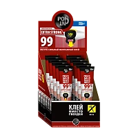 Клей POINT 99 вместо гвоздей 80мл экстра сильный BOX10 шоу-бокс (1/10)