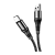 Кабель HOCO X50 USB (m)-Type-C (m) 1.0м 3.0A нейлон черный (1/31/310)