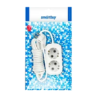 Удлинитель Smartbuy 2р.С/З 16A 3.0м белый (1/40)