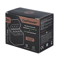 З/У для аккумуляторов GoPower SmartCase Li-ion 8 слотов +4AA и 4AAA (1/45)