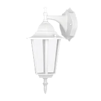 Светильник садово-парковый Camelion 4102 60W 230V E27 IP44 настенный белый (1/10)