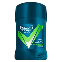 Дезодорант мужской Rexona Экстремальная Защита стик 55г (1/6)