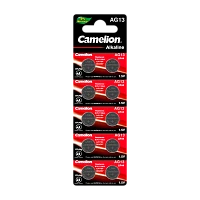 Батарейка Camelion G13/LR1154/LR44/357A/A76 BL10 Alkaline 1.5V (10/100/3600/126000)