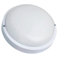 Светильник для ЖКХ с микроволновым датчиком движения,КОСМОС ДПО 25Вт, круг, IP65, 4000K, 230В