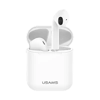 Наушники вставные Usams BHULC02 LC Dual bluetooth 5.0 белый