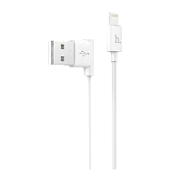 Кабель HOCO UPL11 USB (m)-Lightning (m) 1.2м 2.0A силикон белый (1/50/500)