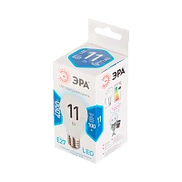 Лампа светодиодная ЭРА A60 E27 11W 4000К 170-265V груша (1/10/100)