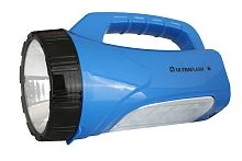 Фонарь туристический Ultraflash LED3818SM 3W 1+12LED от аккумулятора IP22 прямая подзарядка синий (1
