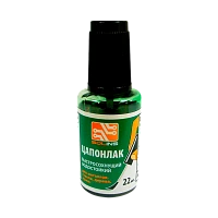 Цапонлак Solins 22мл водостойкий зеленый (1/10)