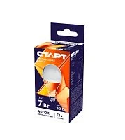 Лампа светодиодная Старт Sphere G45 E14 7W 4000К 220V шар WS матовая (1/10/100)