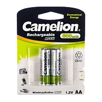 Аккумулятор бытовой Camelion HR6 AA BL2 NI-CD 600mAh (2/24/480)