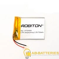Аккумулятор ROBITON LP304560 3.7В 700mAh PK1 (1/250)