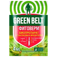 Средство GREEN BELT Фитоверм от насекомых 4мл (1/50)