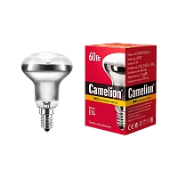 Лампа накаливания зеркальная Camelion R50 E14 60W 220-240V рефлектор матовая (1/100)