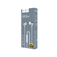 Наушники внутриканальные HOCO M42 с микр. серебряный (1/21/210)