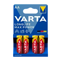 Батарейка Varta LONGLIFE MAX POWER (MAX TECH) LR6 AA BL4 Alkaline 1.5V (4706) (4/80/400)