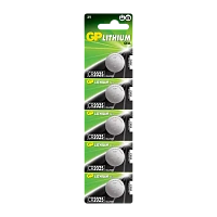 Батарейка GP CR2025 BL5 Lithium 3V (5/100/2000) R