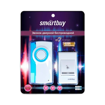 Беспроводной звонок Smartbuy с цифровым кодом белый (1/60)