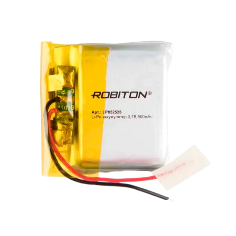 Аккумулятор ROBITON LP852526 3.7В 500мАч PK1 LP500-852526 (1/10/250)
