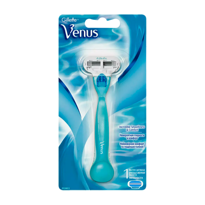 Бритва Gillette VENUS 3 лезвия 1 кассета ENG (1/6)