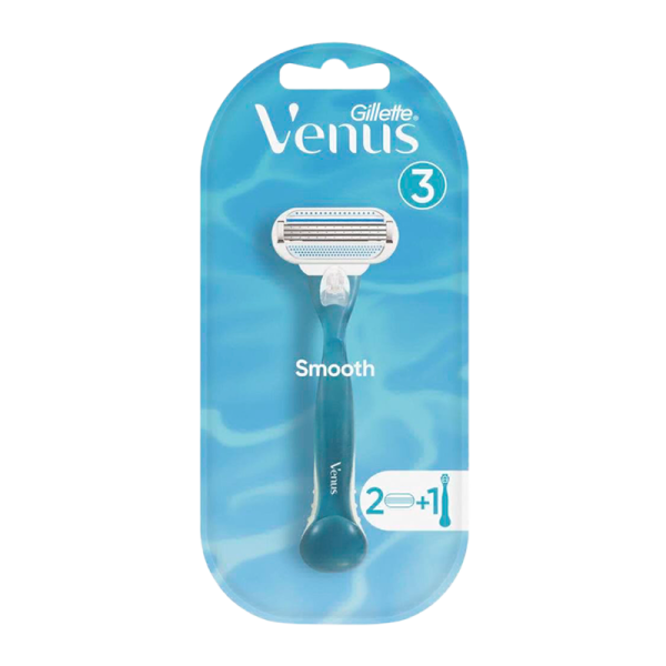 Бритва Gillette VENUS 2 лезвия 2 кассеты пластиковая ручка