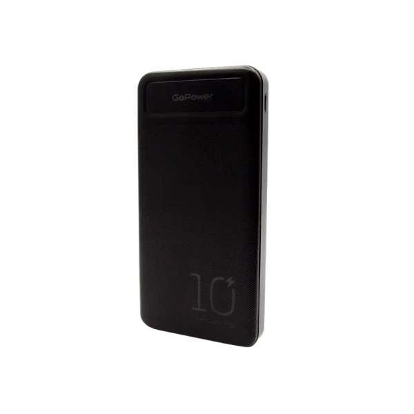 Внешний аккумулятор GoPower PB2U myPower Pro 10000mAh черный