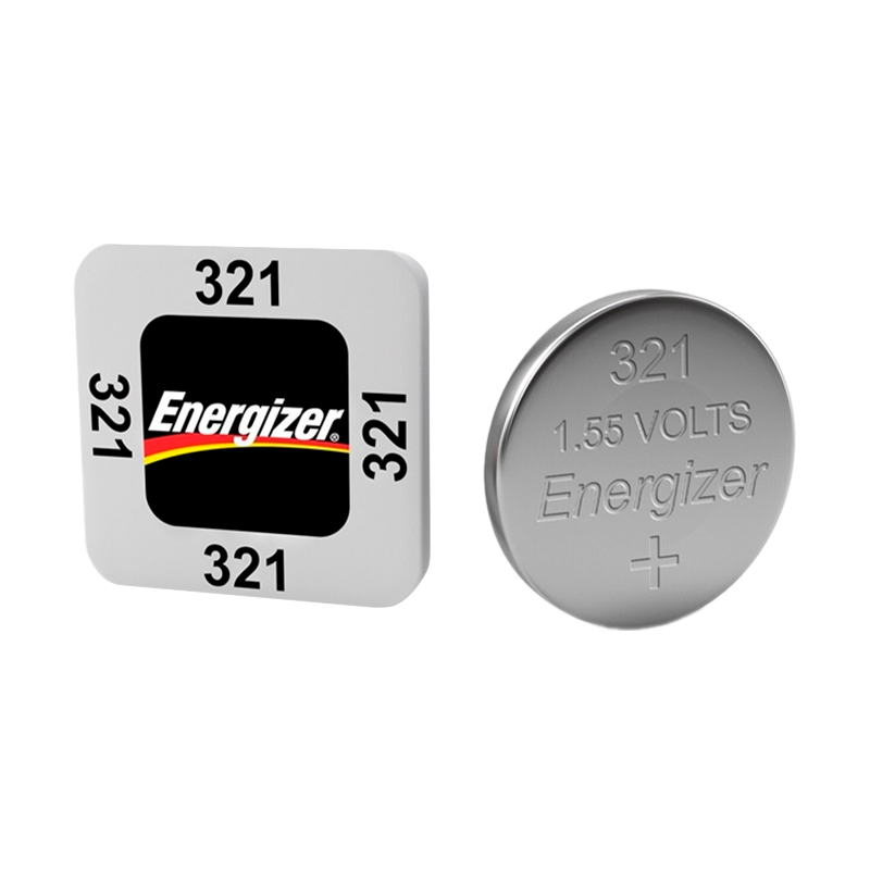 Батарейка Energizer 321 (SR616SW) BL1 Silver Oxide 1.5V 0%Hg (1/10/100/1000)