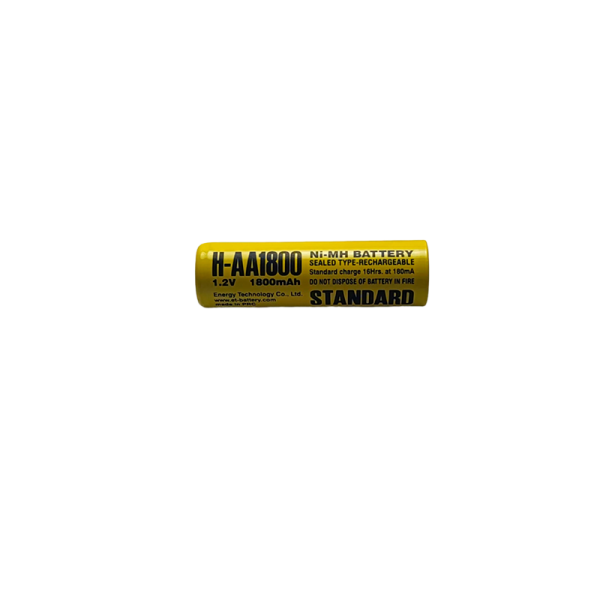 Аккумулятор ET H-AA1800 14.5*49.0, 1.2В, 1800мАч, Ni-MH (1/50/600)