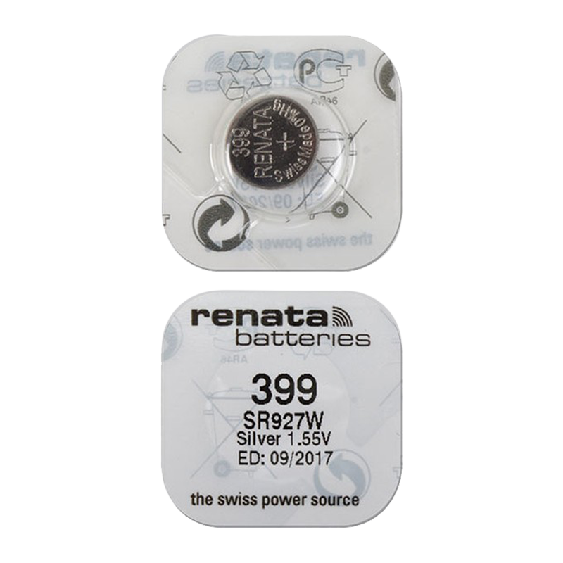 Батарейка Renata 399 (SR927W) Silver Oxide 1.55V (1/10/100)