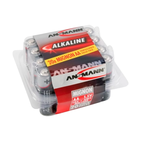 Батарейка ANSMANN RED&nbsp;&nbsp;LR6&nbsp;&nbsp;в пласт. боксе 20 шт