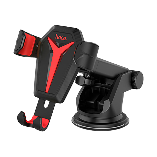 Держатель автомобильный HOCO CA26 присоска черный (1/35)