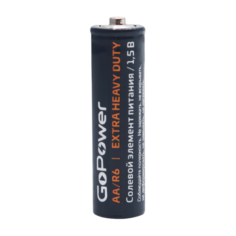 Батарейка GoPower R6 AA BL4 Heavy Duty 1.5V (4/48/576)