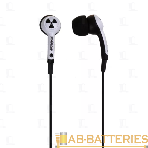 Наушники внутриканальные Smartbuy Atomic белый (1/50)